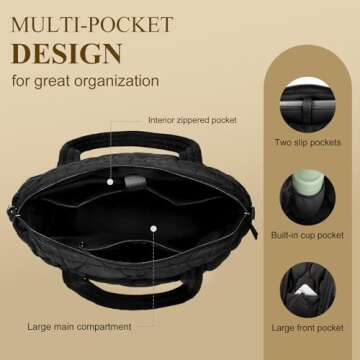 Bagstash Puffer Tote - Stylish and Functional Tote Bag