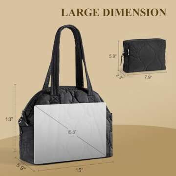 Bagstash Puffer Tote - Stylish and Functional Tote Bag