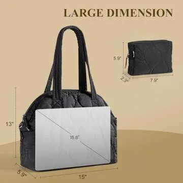 Bagstash Puffer Tote - Stylish and Functional Tote Bag