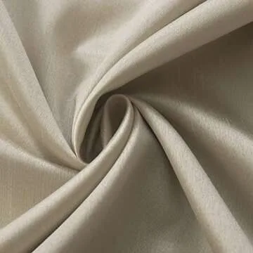GYROHOME Faux Silk Blackout Curtains for Elegant Living Spaces