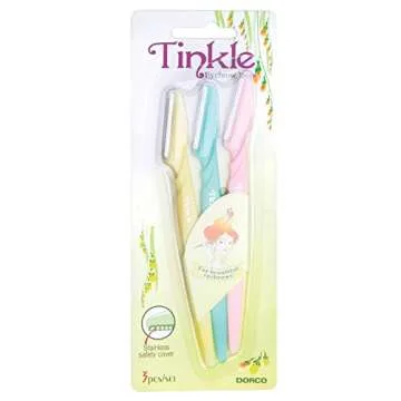 Dorco Tinkle Eyebrow Shaper, 3 Count (Pack of 1)