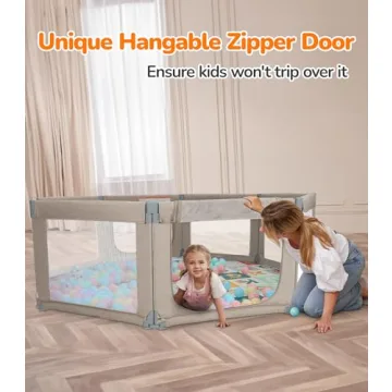 Dripex Foldable Baby Playpen for Safe Play Anytime