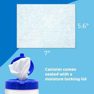 The Pharma-C Company Witch Hazel Wipes [40 Wipes] - Daily Toner & Astringent Cleansing Cloths For Face