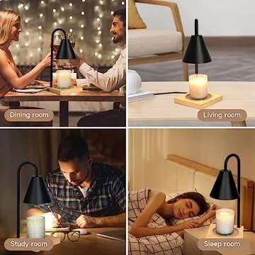 Erumpere Candle Warmer Lamp - Elegant Dimmable Design