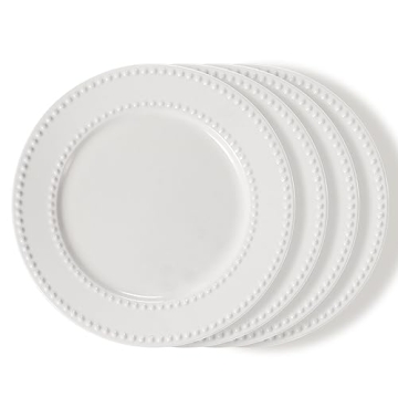 Elegant Wareland Embossed Salad Plates Set of 4