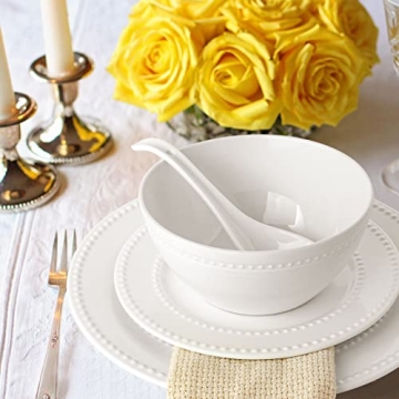 Elegant Wareland Embossed Salad Plates Set of 4