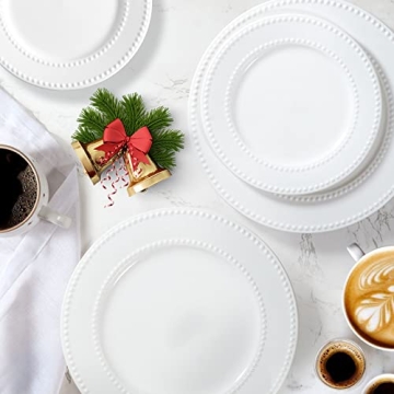 Elegant Wareland Embossed Salad Plates Set of 4