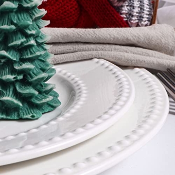 Elegant Wareland Embossed Salad Plates Set of 4