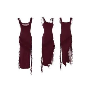 Elegant Ecirod Maxi Dress with Backless Design and Slit