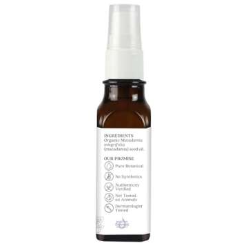 Aura Cacia Organic Macadamia Skin Oil - 1 oz Moisturizer