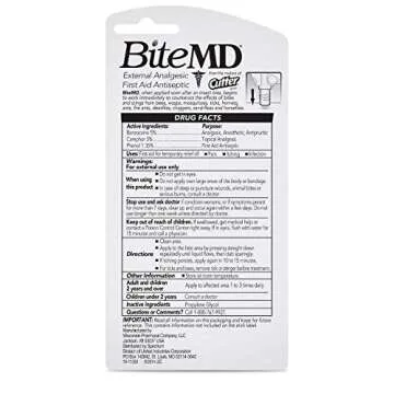 Cutter BiteMD Insect Bite Relief Stick, Analgesic And Antiseptic 0.5 Fl Oz (Pack of 1)