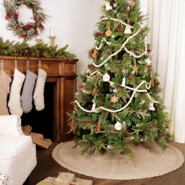LimBridge Cable Knit Tree Skirt - 60 Inch for Large Trees