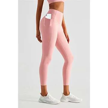 No Front Seam Buttery Soft Leggings with Pockets for Women