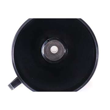 Right Angle Flexible Plastic Funnel Set Comes Complete with 2 Detachable Spout Attachments and Filter for Automotive Oil and Household Uses