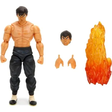 Street Fighter II Fei Long Action Figure For Kids & Collectors