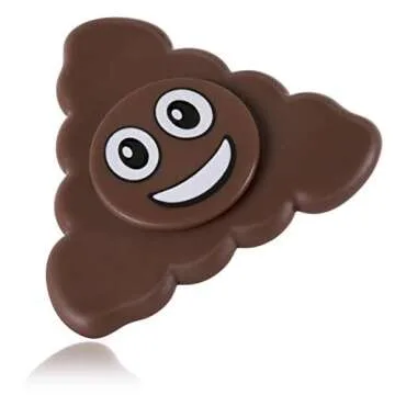 Kangaroo Emoji Poop Fidget Spinner for Fun & Stress Relief
