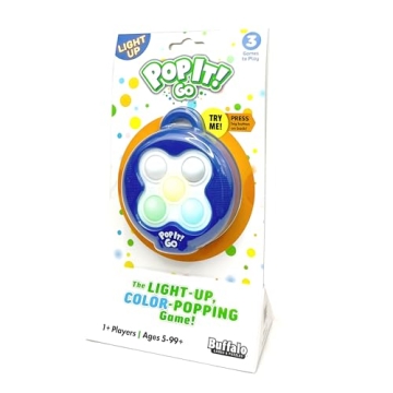 Pop It Go - The Original Light Up Colorful Pattern Popping Game for Kids and Families on The Go, Age...