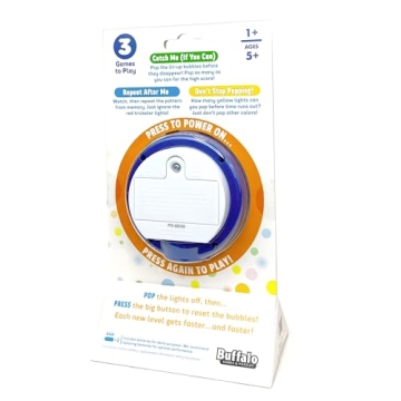 Pop It Go - Colorful Light Up Popping Game for Kids