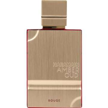 Al Haramain Amber Oud - Rouge for Unisex - Arabian Perfume for Women and Men - Long Lasting Floral F...