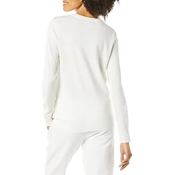 Lightweight Women's Crewneck Cardigan in Plus Sizes
