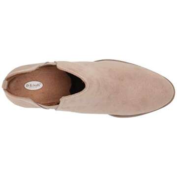 Dr. Scholl's Shoes Womens Teammate Slip On Chelsea Dress Ankle Boot, Putty Microfiber, 8.5 US
