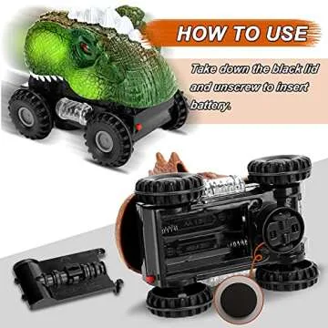 Niskite Dinosaur Toys for 2 Year Old Boy: Toddler Boy Toys for 3 Year Old Boys,Dinosaur Toys for Kid...