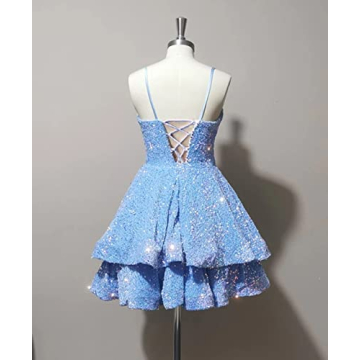 Red Sequin Prom Dress Perfect for Girls Aged 12-19