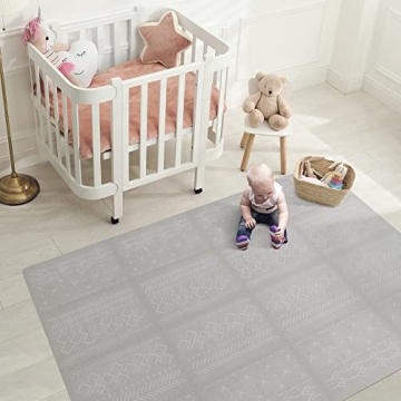 Stylish Baby Play Mat - Safe and Soft Play Area for Infants