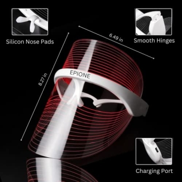 Epione LED Light Therapy Face Mask for Radiant Skin