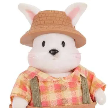 Li'l Woodzeez Hoppingoods Rabbit Family – 4 Figures & Book