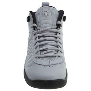 Jordan Jumpman Pro BG Big Kids Shoes Wolf Grey/White/Black 907973-004 (5.5 M US)