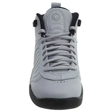 Jordan Jumpman Pro BG Big Kids Shoes Wolf Grey/White/Black 907973-004 (5.5 M US)