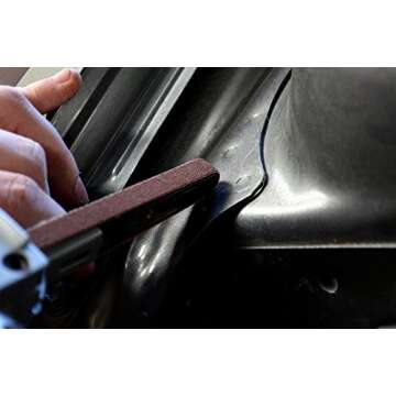 Astro Tools 3036 Air Belt Sander (3/8" x 13") with 3pc Belts (#40, #60 & #80)