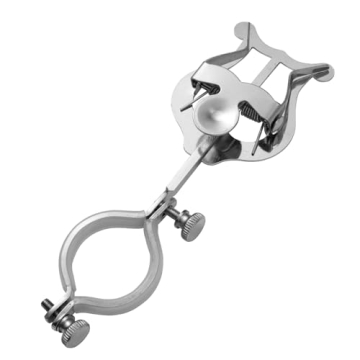 Premium Silver Clarinet Lyre - 6.1" Music Clip for Beginner Practitioners