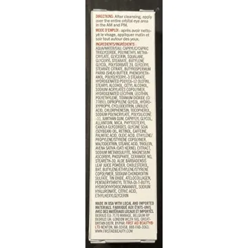 First Aid Beauty Retinol Eye Cream for Anti-Aging Hydration