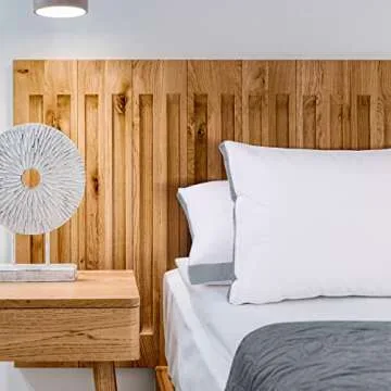 Utopia Bedding Bed Pillows for Sleeping King Size (Grey), Set of 2, Cooling Hotel Quality, Gusseted Pillow for Back, Stomach or Side Sleepers