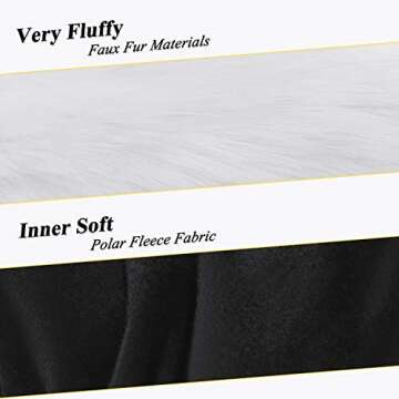 Stylish SUNFURA Faux Fur Earwarmer Winter Headband