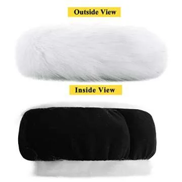 Stylish SUNFURA Faux Fur Earwarmer Winter Headband