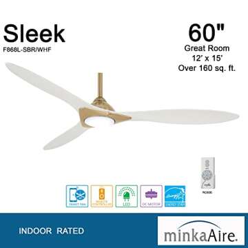 MINKA-AIRE CeilingF868 Contemporary Ceiling Fan