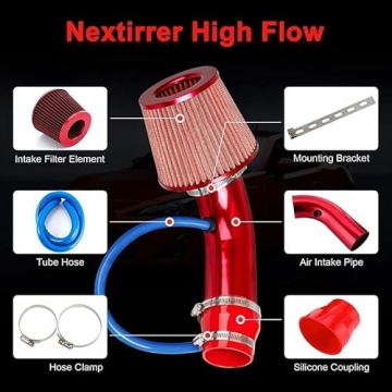 3" Car Cold Air Intake Filter Induction Kit for Performance