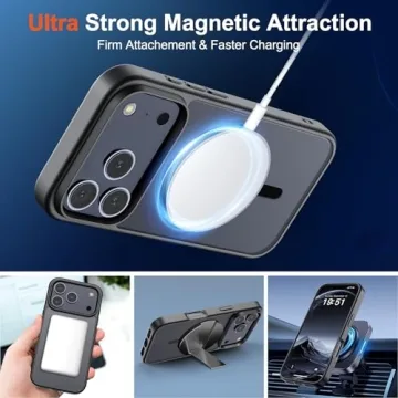 SUPFINE Magnetic Case for iPhone 17 Pro Max with Drop Protection