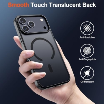 SUPFINE Magnetic Case for iPhone 17 Pro Max with Drop Protection