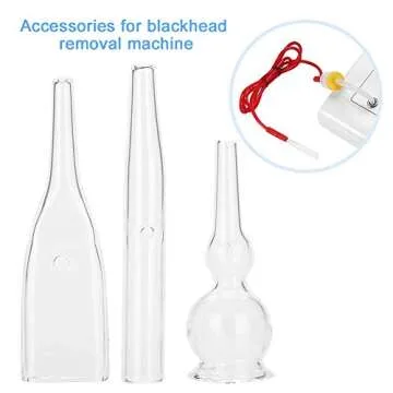 3pcs Vacuum Glass Tube Set for Blackhead Removal Kit