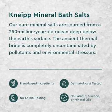 Kneipp Mineral Lavender Bath Salt for Relaxation and Soothing