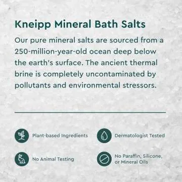 Kneipp Mineral Lavender Bath Salt for Relaxation and Soothing