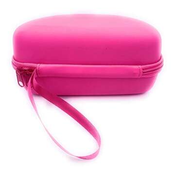 xcivi Carrying Case for eKids Wireless Bluetooth Portable Kids Headphones for School Home Travel- Case Only(Pink)