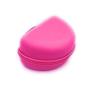 xcivi Carrying Case for eKids Wireless Bluetooth Portable Kids Headphones for School Home Travel- Case Only(Pink)