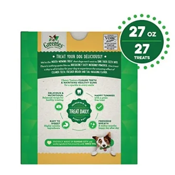Greenies Grain Free Dental Treats for Medium Dogs 27oz