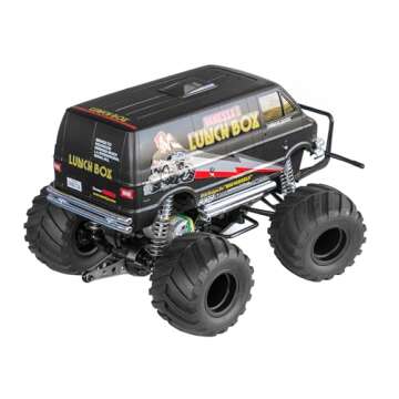 TAMIYA America Lunch Box Monster Truck Kit - Black Edition, Fun & Durable RC Experience