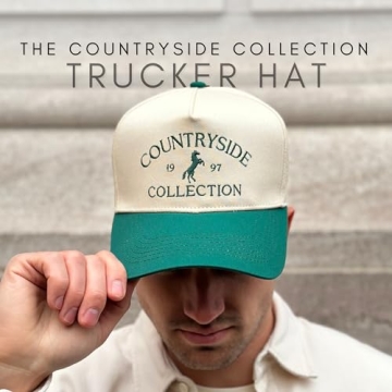 Trendy Vintage Trucker Hats for Men and Women - Country Style